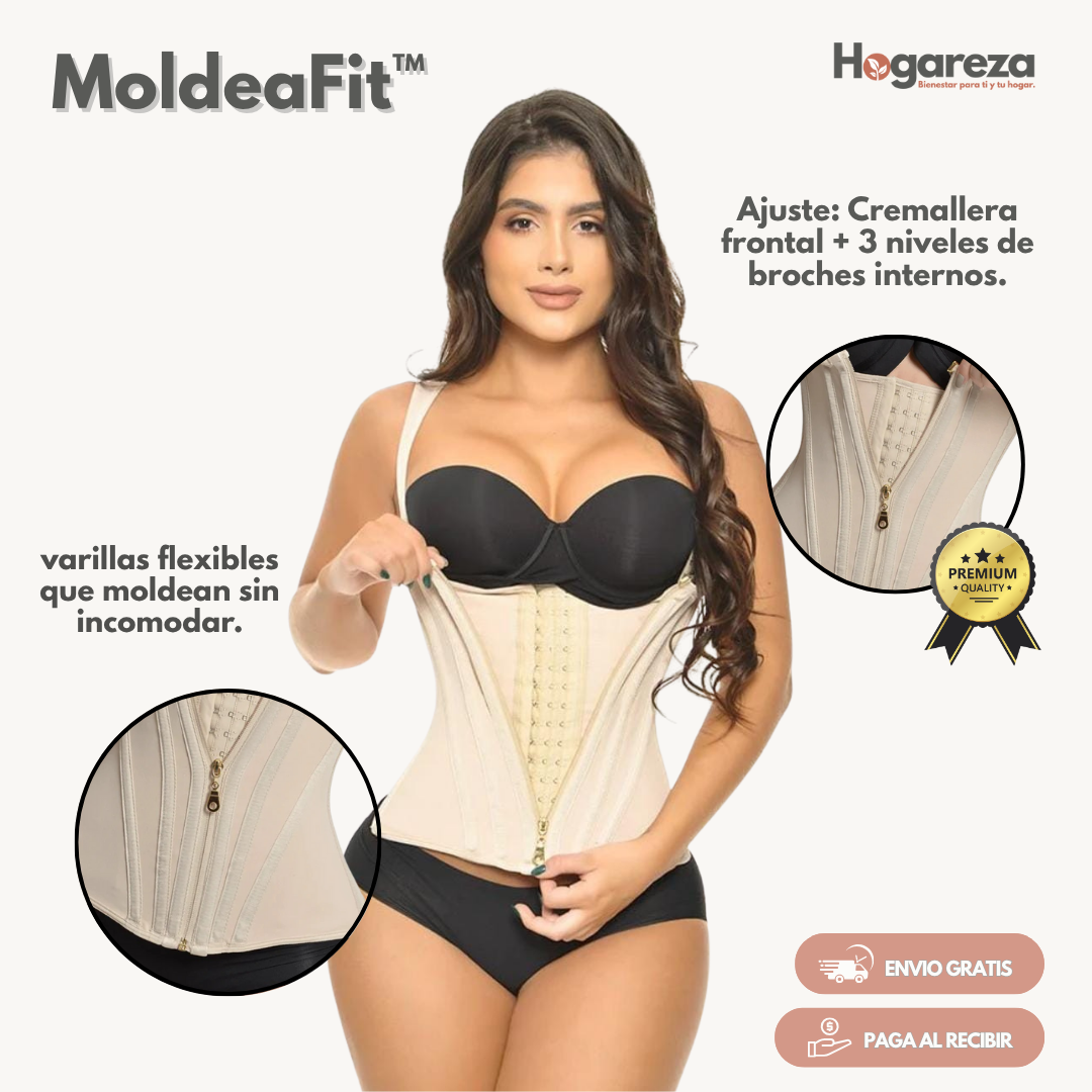 MoldeaFit™ | Chaleco Powernet 13 Varillas + Gel Tonificante GRATIS