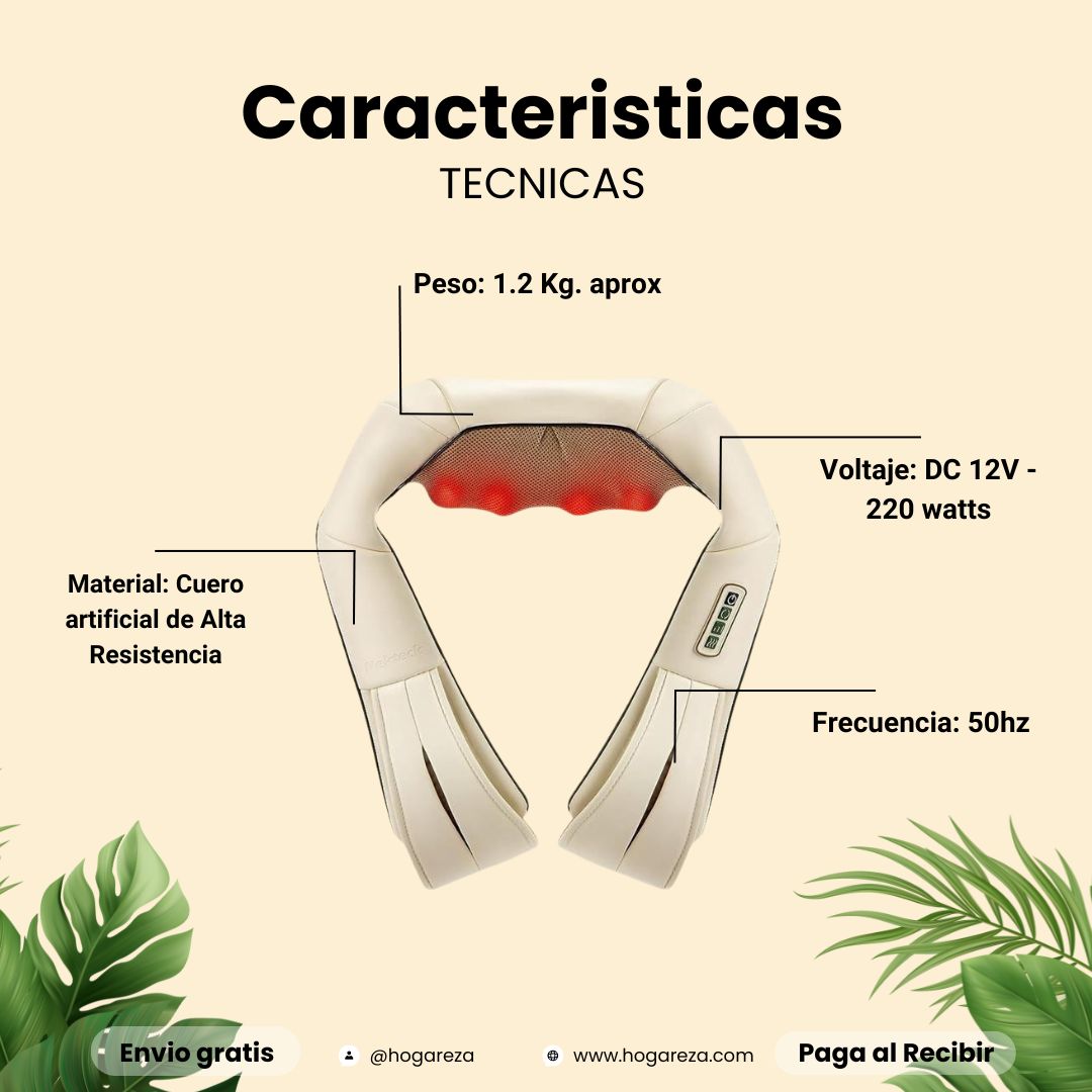 Masajeador Corporal Total+: Alivio y Relajación en Todo Tu Cuerpo