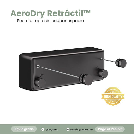 Tendedero AeroDry Retráctil™: seca tu ropa sin ocupar espacio