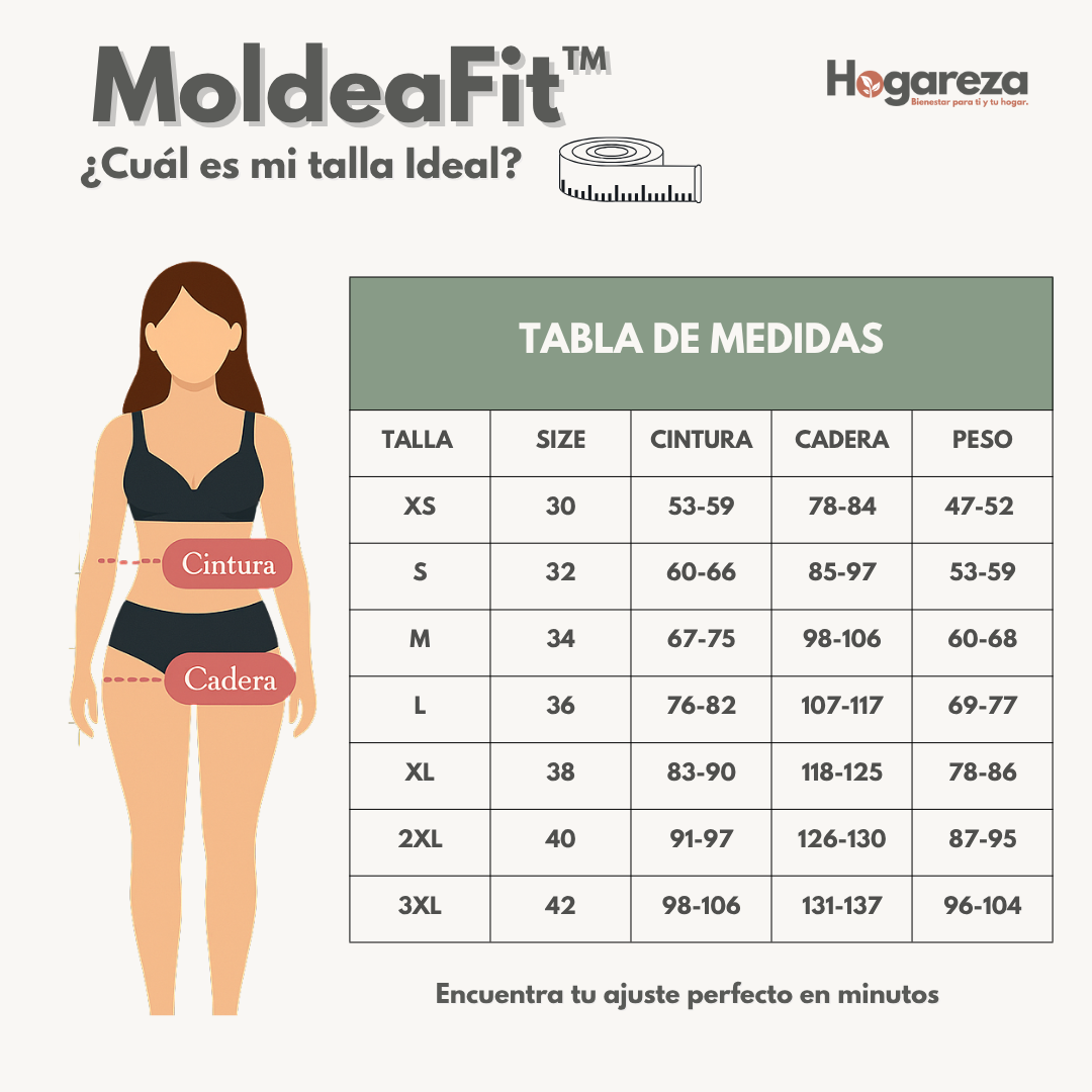 MoldeaFit™ | Chaleco Powernet 13 Varillas + Gel Tonificante GRATIS