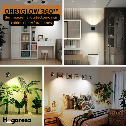 ✴️ LAMPARA DOBLE FOCO ORBIGLOW 360™
