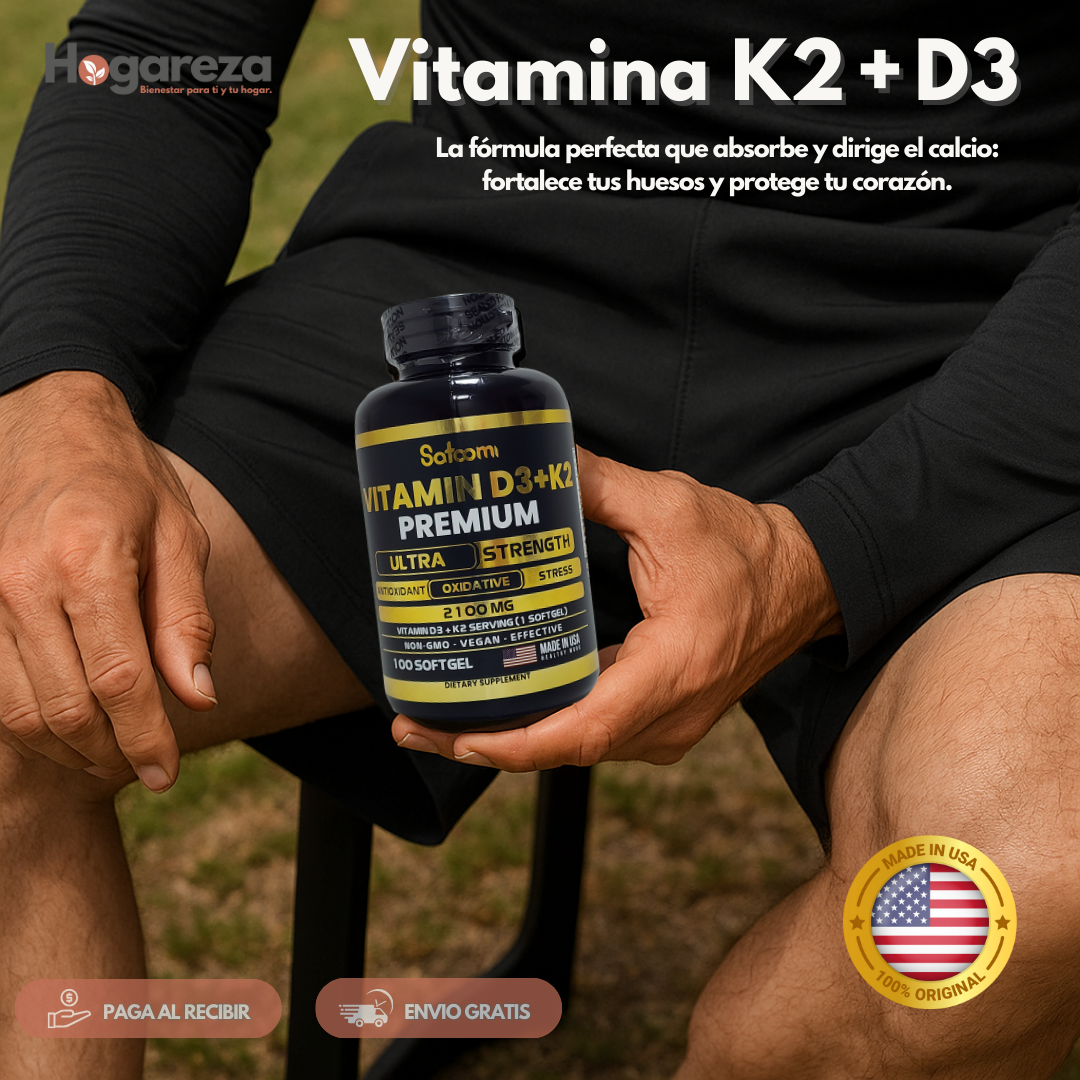 Vitamina K2+D3 x 100 soft. Satoomi