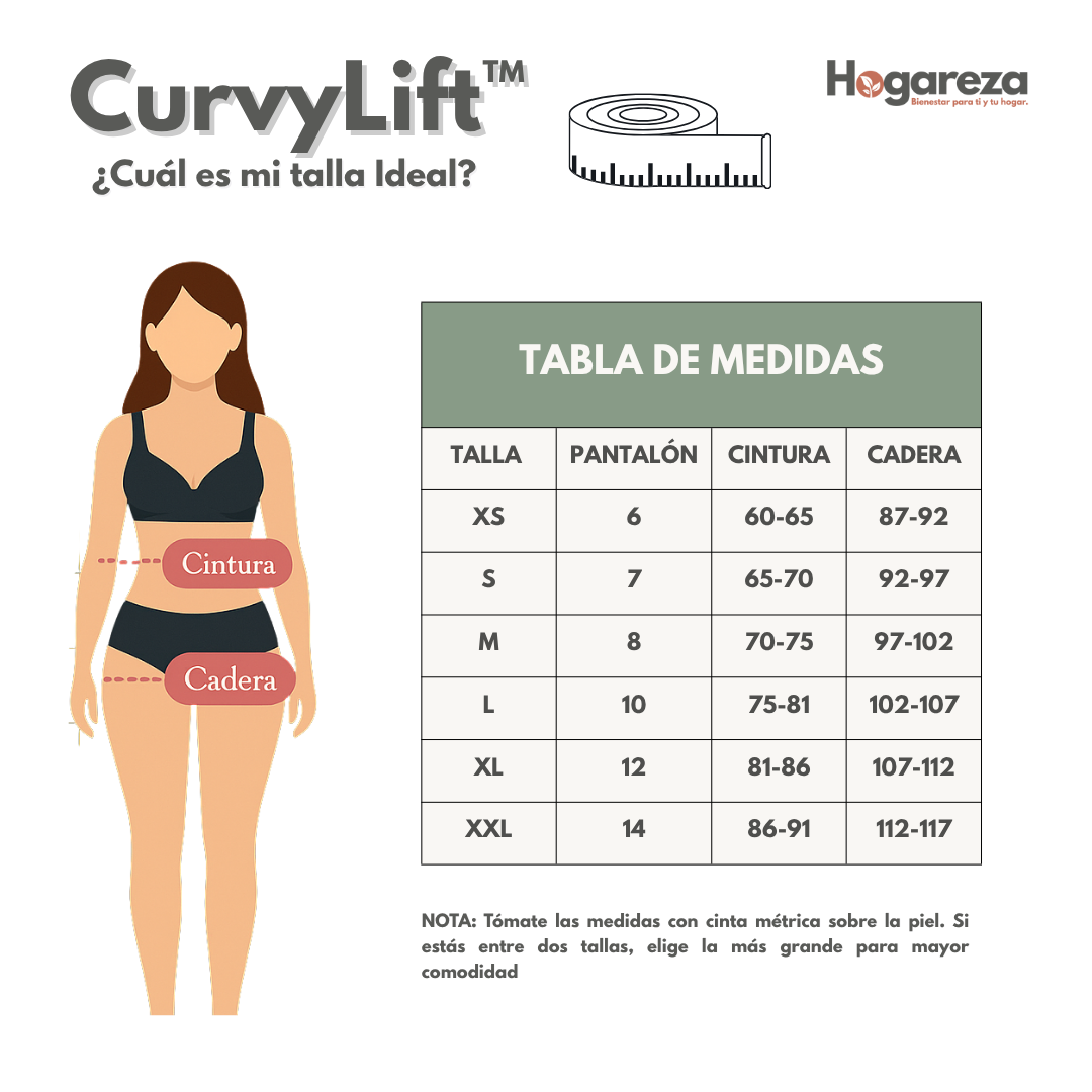 Moldeador Corporal CurvyLift™ X2 UND + Gel Termoactivo 110g