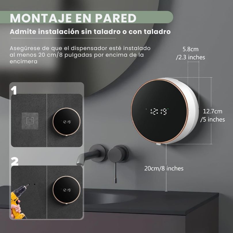 SMART FOAM™ | Diseño Exclusivo e Higiene sin contacto